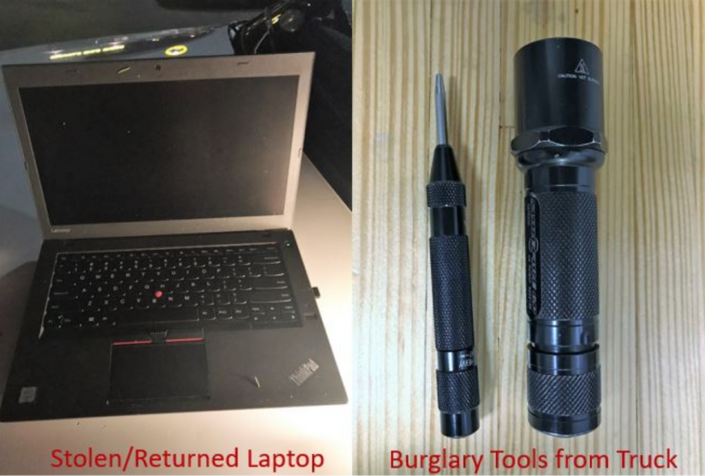 San Ramon PD – Alert Civilian – Team Up To Take Down Two Suspected Auto Burglars Tuesday