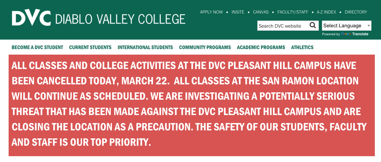 diablo valley college assessment