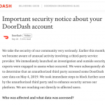 DoordashBreach