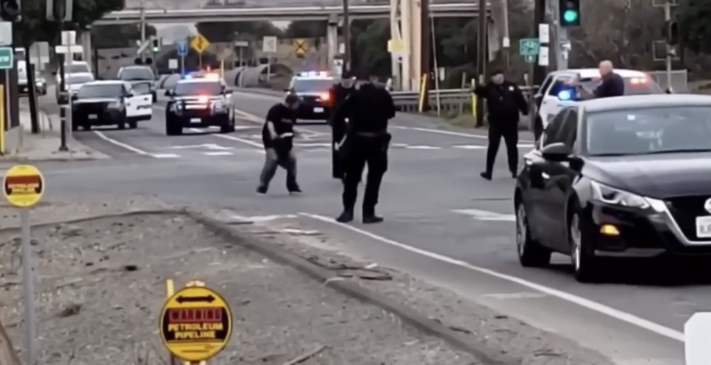 Martinez Police Contain Man Wielding Machetes on Marina Vista Avenue Sunday