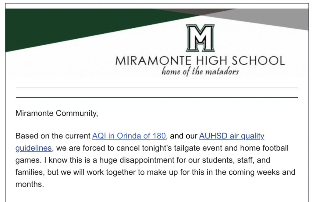 Chunky Air Prompts Miramonte High Gridders To Search For Greener Field