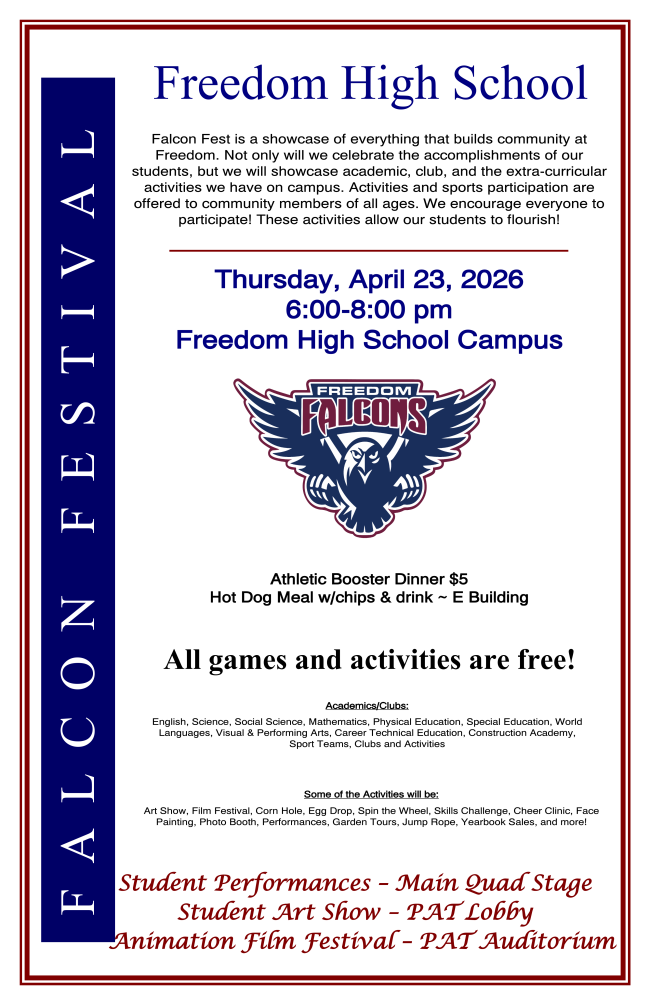 Oakley: Freedom Falcon Festival - April 23