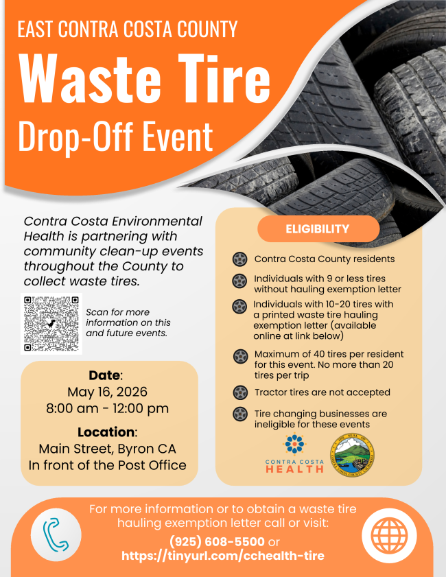 Byron: Community Clean Up & Waste Tire Event - May 16
