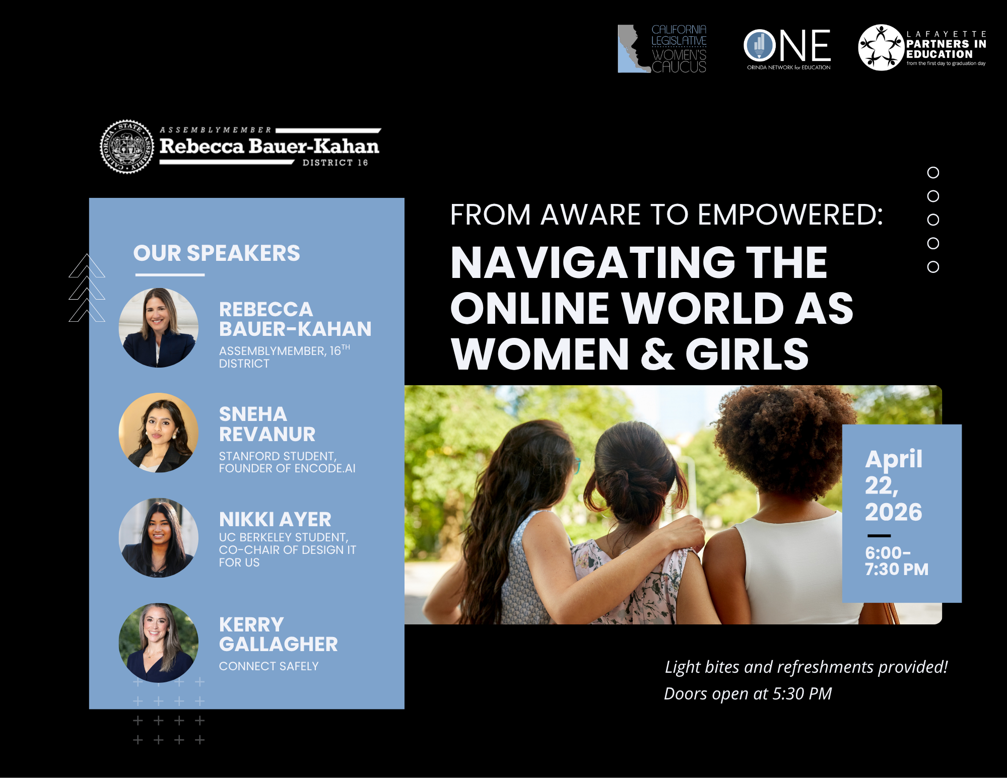 Lafayette: Navigating The Online World As Women Or Girls - April 22